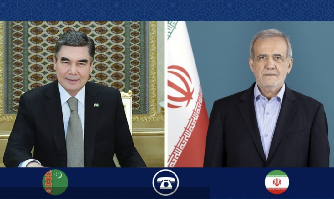 2025_02_10_berd_pezeshkian_iran Г.Бердымухамедов сообщил президенту Ирана о согласии поставлять через его страну газ в Турцию свопом