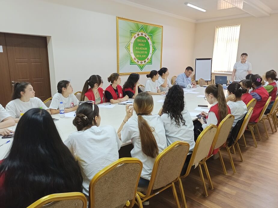 2025_05_22_unisef ЮНИСЕФ провела в в Лебапском и Дашогузском велаятах тренинги по готовности к чрезвычайным мероприятиям