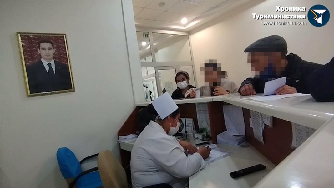 2023_03_17_hospital_01 В Ашхабаде растет количество детей с остро респираторными заболеваниями