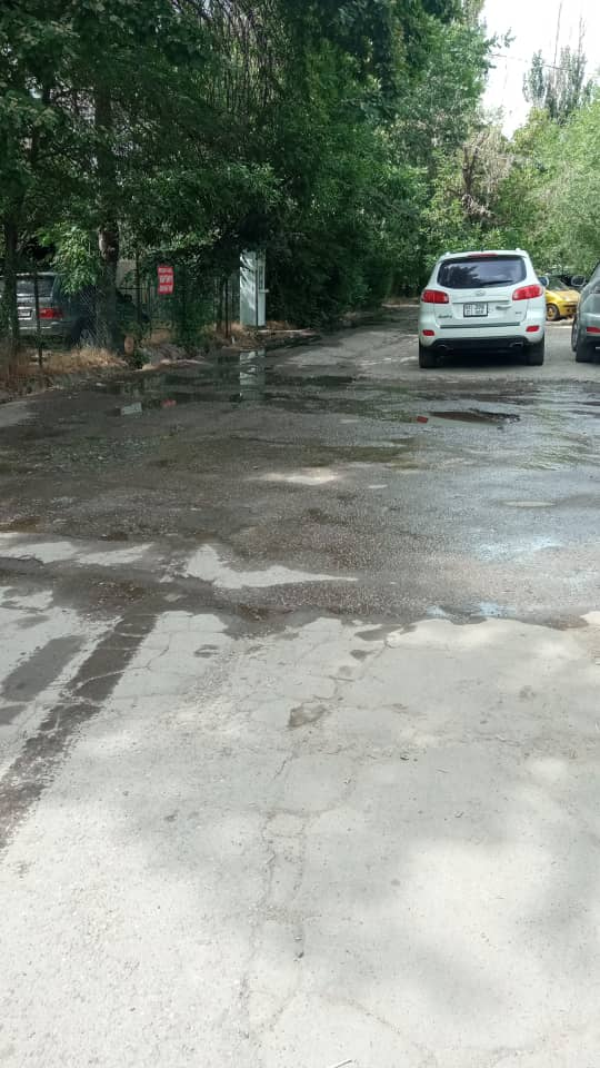 Фото Анны Евтушенко. Разлив воды