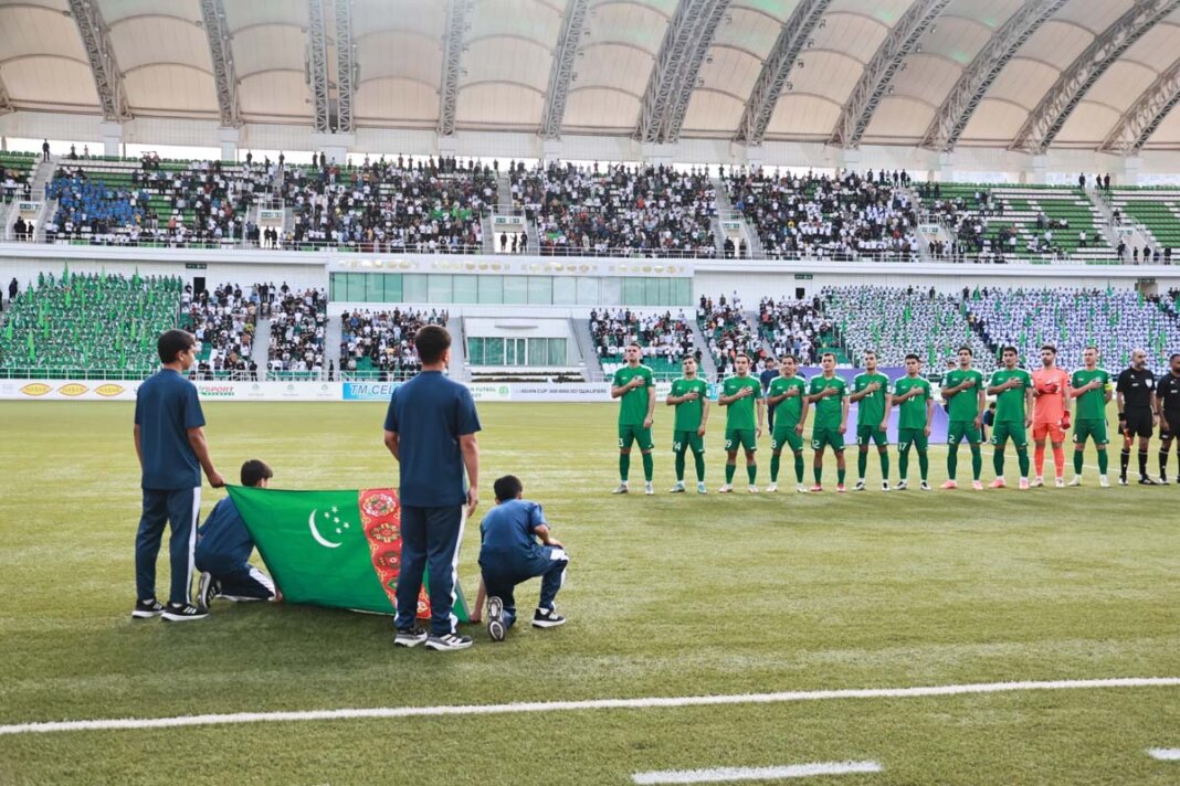 2025_06_10_football Сборная Туркменистана победила Таиланд в отборочном матче Кубка Азии–2027
