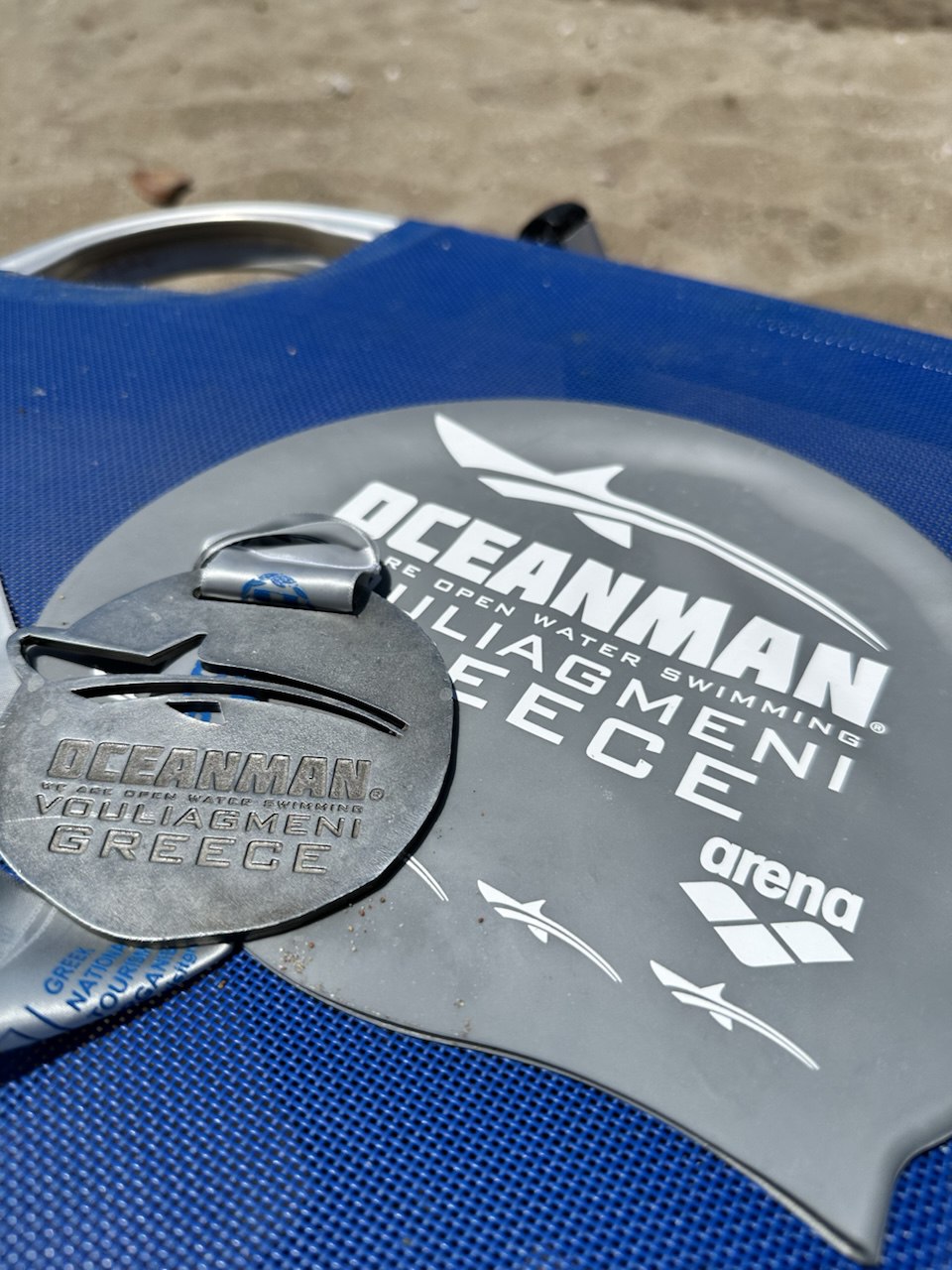 В заплыве Oceanman в Греции принял участие единственный пловец из Кыргызстана