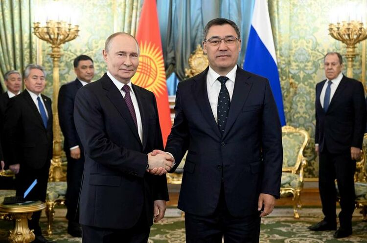 Путин отметил хорошее стабильное развитие экономических связей с Кыргызстаном