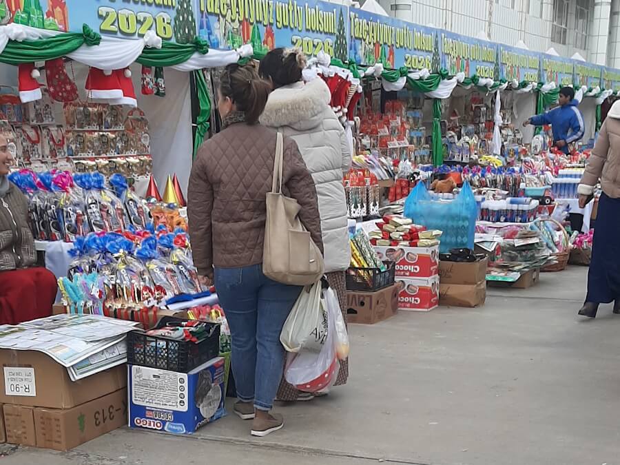 NG2026 5 Праздничная торговля в Ашхабаде - Хроника Туркменистана