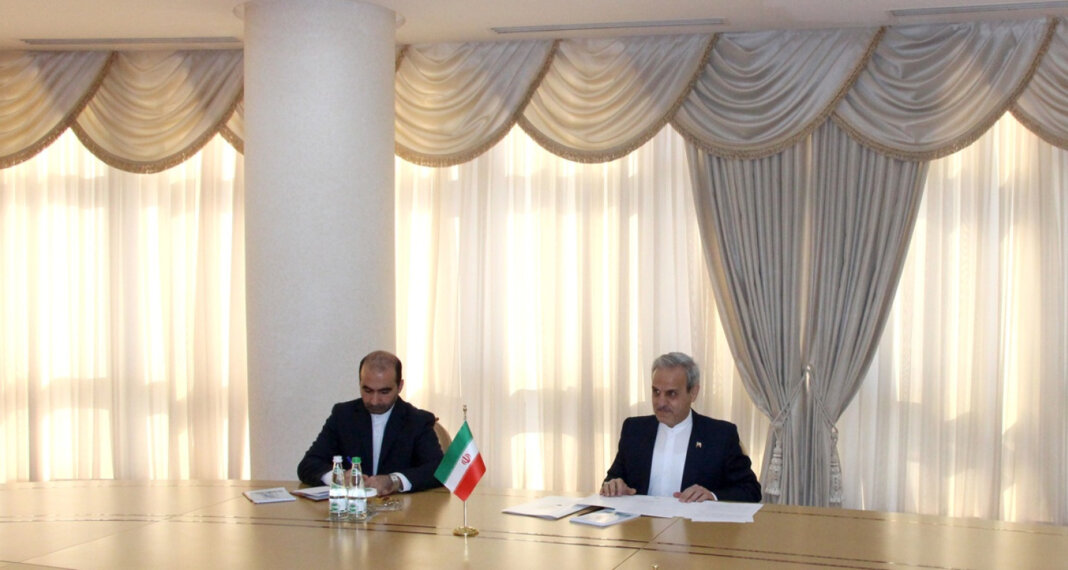 2025_01_12_iran_ambassador Рашид Мередов обсудил с послом Ирана «двустороннее сотрудничество» - Хроника Туркменистана