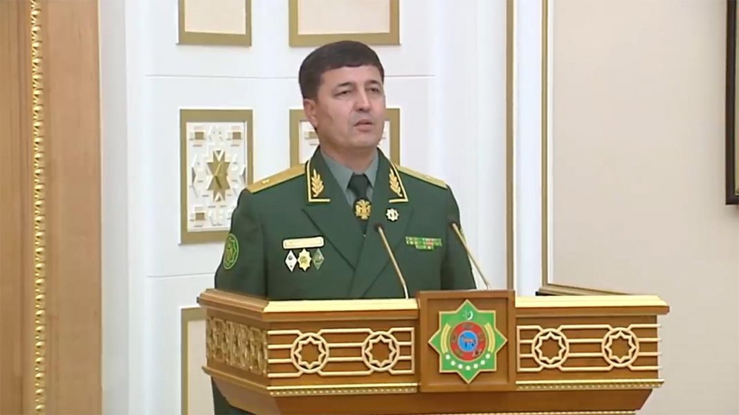 2022_03_03_meredov_president_security_01 С. Бердымухамедов сменил главу МНБ «в связи с переходом на другую работу» - Хроника Туркменистана