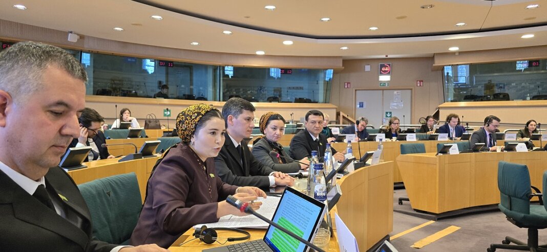 2026_03_05_tm_eu В Брюсселе на заседании ЕС–Туркменистан обсуждалось верховенство права и социальная политика - Хроника Туркменистана