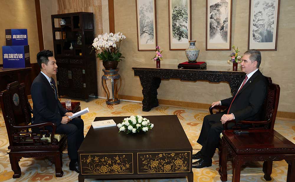 2026_03_19_berd_china-Interview Г.Бердымухамедов в интервью китайскому каналу рассказал про энергетическое сотрудничество и «сложную ситуацию в мире» - Хроника Туркменистана