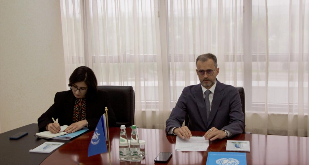 2026_04_14_who_egor_zaitsev Замглавы МИД обсудила с главой представительства ВОЗ совместные проекты - Хроника Туркменистана