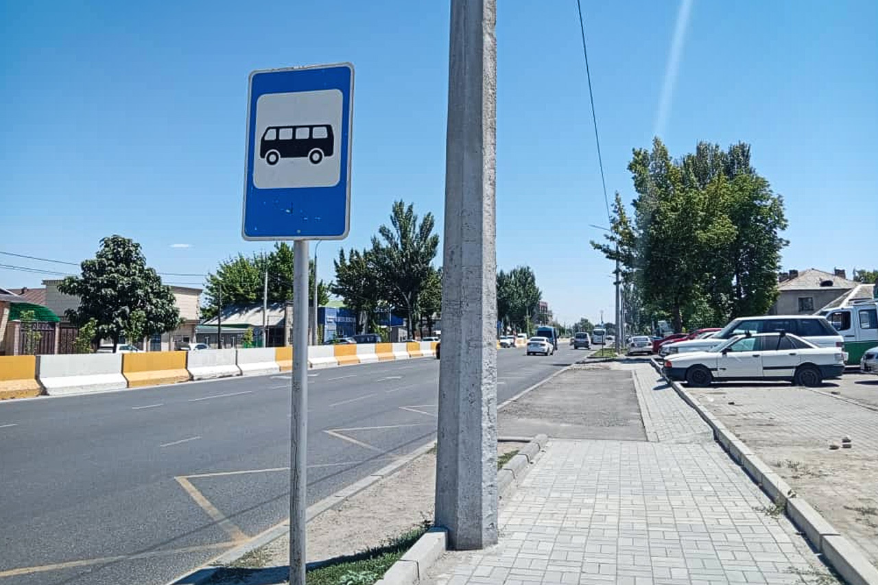 Фото читателя. Остановка по Жибек Жолу