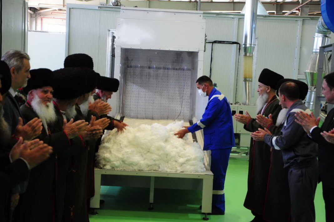В Дашогузе открыли производство по переработке отходов от хлопка, шерсти и камыша - Хроника Туркменистана
