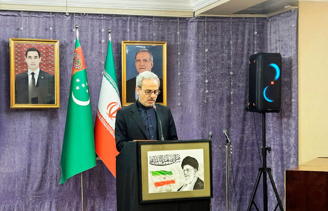 2026_07_iran В Культурном центре посольства Ирана в Туркменистане почтили память Али Хаменеи - Хроника Туркменистана