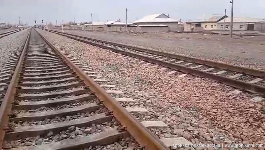 2024_03_04_rail_road_train_01 В китайском городе Чэнду запущен второй маршрут ж/д грузоперевозок в Туркменистан - Хроника Туркменистана